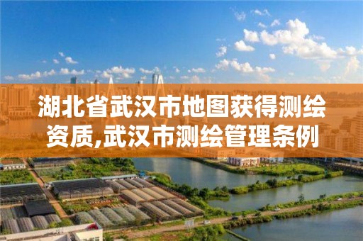 湖北省武汉市地图获得测绘资质,武汉市测绘管理条例