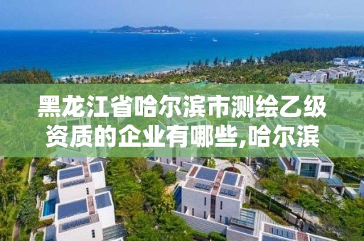 黑龙江省哈尔滨市测绘乙级资质的企业有哪些,哈尔滨甲级测绘公司。