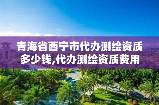 青海省西宁市代办测绘资质多少钱,代办测绘资质费用。