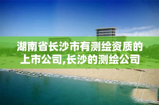 湖南省长沙市有测绘资质的上市公司,长沙的测绘公司排行。