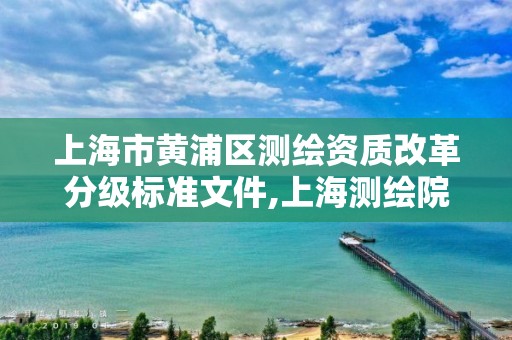 上海市黄浦区测绘资质改革分级标准文件,上海测绘院改制