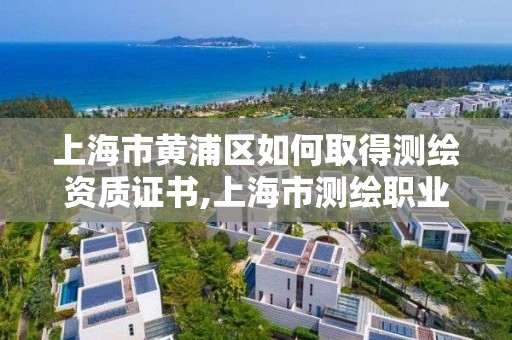 上海市黄浦区如何取得测绘资质证书,上海市测绘职业技能培训中心。