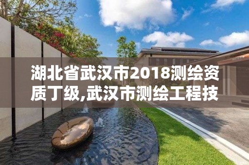 湖北省武汉市2018测绘资质丁级,武汉市测绘工程技术规定