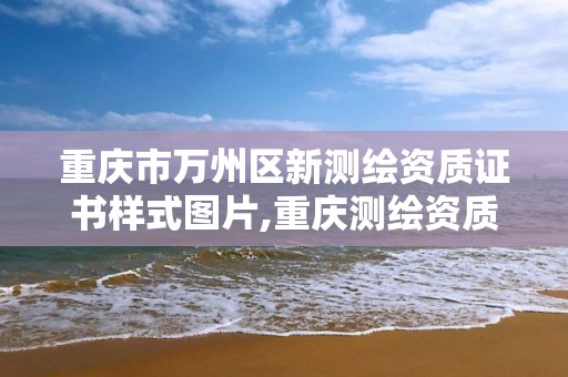 重庆市万州区新测绘资质证书样式图片,重庆测绘资质如何办理