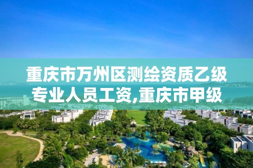 重庆市万州区测绘资质乙级专业人员工资,重庆市甲级测绘资质单位。