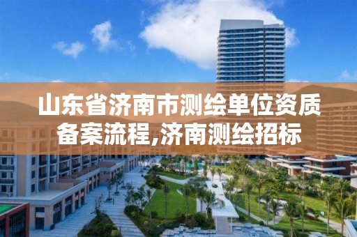 山东省济南市测绘单位资质备案流程,济南测绘招标