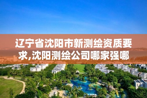 辽宁省沈阳市新测绘资质要求,沈阳测绘公司哪家强哪家好