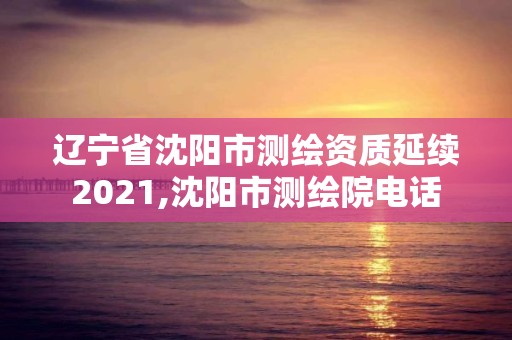 辽宁省沈阳市测绘资质延续2021,沈阳市测绘院电话