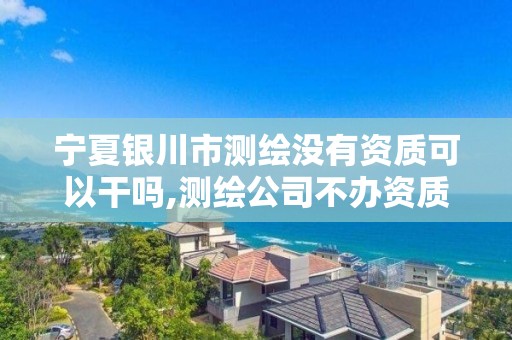 宁夏银川市测绘没有资质可以干吗,测绘公司不办资质可以吗