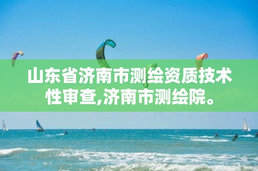 山东省济南市测绘资质技术性审查,济南市测绘院。