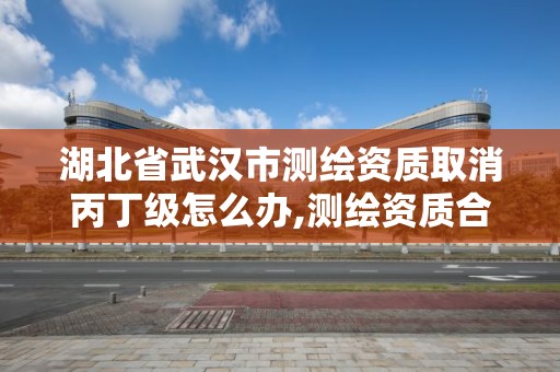 湖北省武汉市测绘资质取消丙丁级怎么办,测绘资质合并后,丙级测绘资质怎么办。