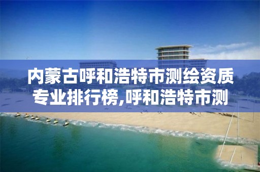 内蒙古呼和浩特市测绘资质专业排行榜,呼和浩特市测绘公司有哪些。