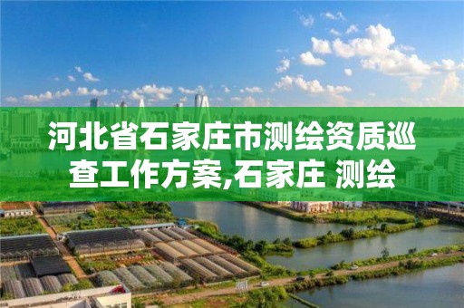 河北省石家庄市测绘资质巡查工作方案,石家庄 测绘