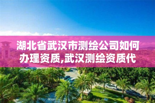 湖北省武汉市测绘公司如何办理资质,武汉测绘资质代办