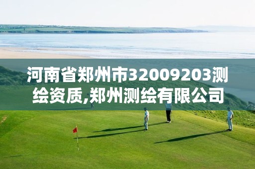 河南省郑州市32009203测绘资质,郑州测绘有限公司