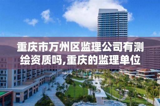 重庆市万州区监理公司有测绘资质吗,重庆的监理单位