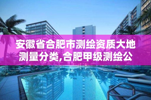 安徽省合肥市测绘资质大地测量分类,合肥甲级测绘公司排行