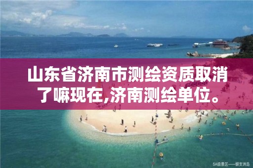 山东省济南市测绘资质取消了嘛现在,济南测绘单位。