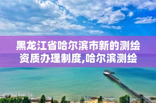 黑龙江省哈尔滨市新的测绘资质办理制度,哈尔滨测绘局工资怎么样