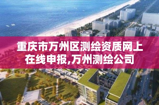 重庆市万州区测绘资质网上在线申报,万州测绘公司