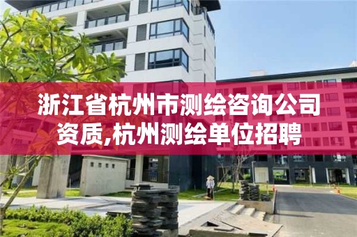 浙江省杭州市测绘咨询公司资质,杭州测绘单位招聘