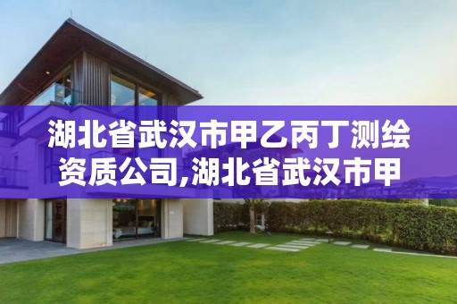 湖北省武汉市甲乙丙丁测绘资质公司,湖北省武汉市甲乙丙丁测绘资质公司名单