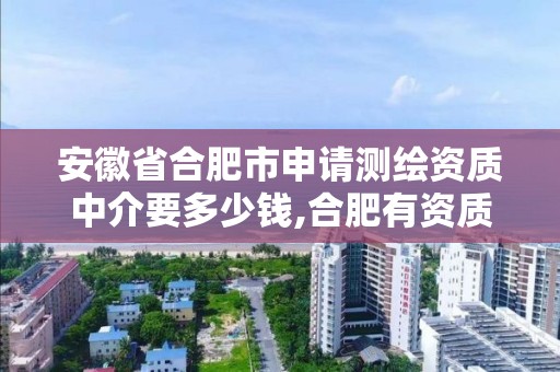 安徽省合肥市申请测绘资质中介要多少钱,合肥有资质的测绘公司。