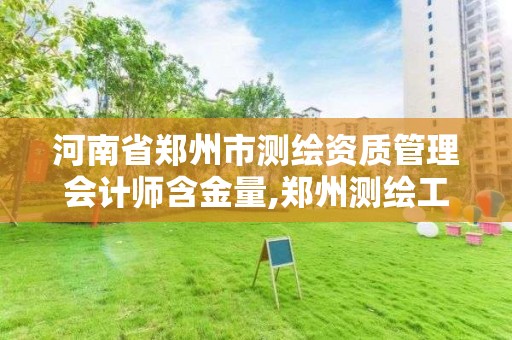 河南省郑州市测绘资质管理会计师含金量,郑州测绘工程师招聘。