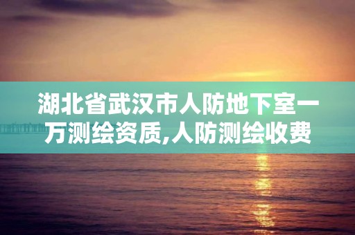 湖北省武汉市人防地下室一万测绘资质,人防测绘收费标准