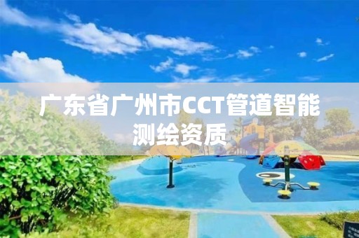 广东省广州市CCT管道智能测绘资质