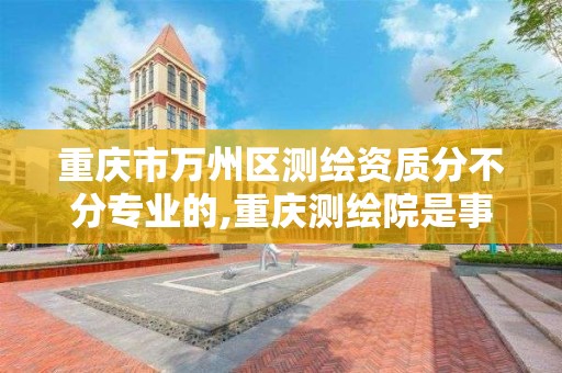 重庆市万州区测绘资质分不分专业的,重庆测绘院是事业单位吗