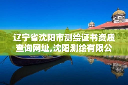 辽宁省沈阳市测绘证书资质查询网址,沈阳测绘有限公司