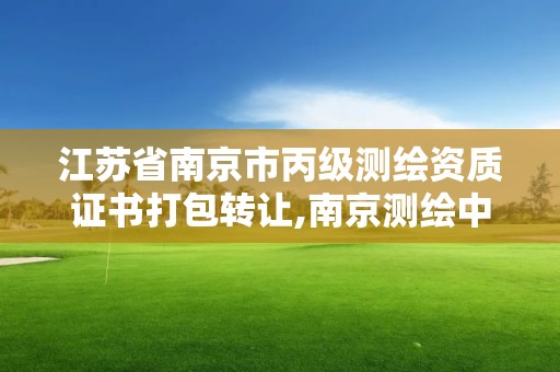 江苏省南京市丙级测绘资质证书打包转让,南京测绘中标。