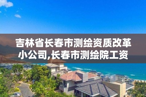 吉林省长春市测绘资质改革小公司,长春市测绘院工资待遇。