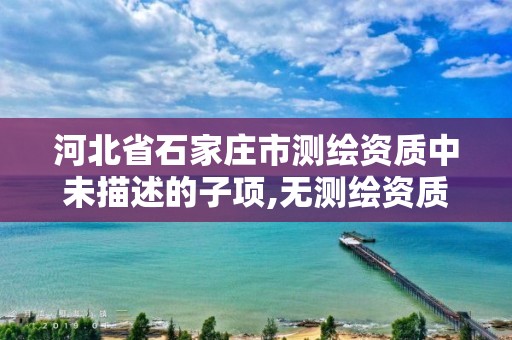 河北省石家庄市测绘资质中未描述的子项,无测绘资质承揽工程应承担的法律责任。