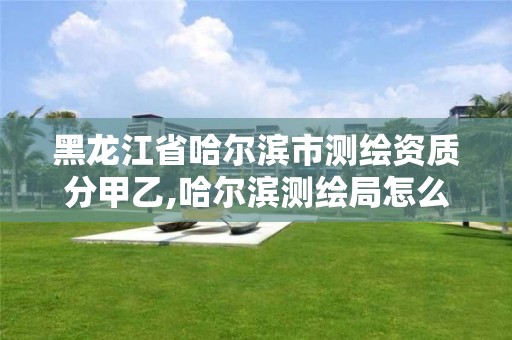 黑龙江省哈尔滨市测绘资质分甲乙,哈尔滨测绘局怎么样