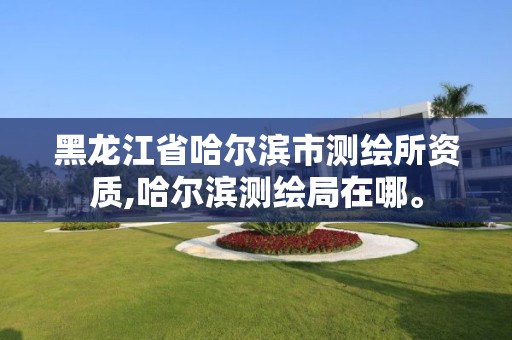 黑龙江省哈尔滨市测绘所资质,哈尔滨测绘局在哪。