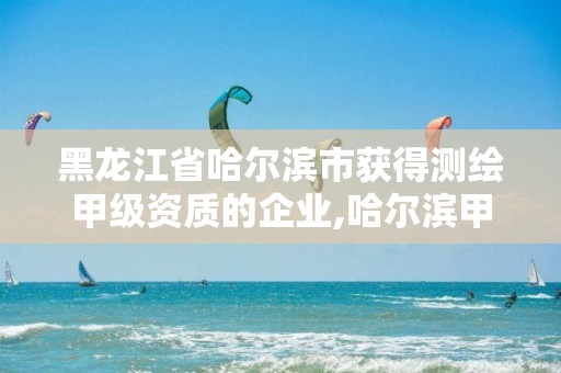 黑龙江省哈尔滨市获得测绘甲级资质的企业,哈尔滨甲级测绘公司