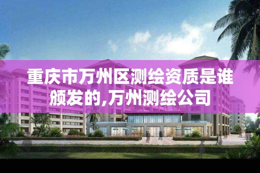 重庆市万州区测绘资质是谁颁发的,万州测绘公司