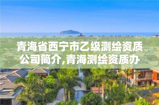 青海省西宁市乙级测绘资质公司简介,青海测绘资质办理