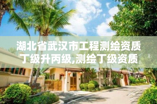 湖北省武汉市工程测绘资质丁级升丙级,测绘丁级资质人员条件。