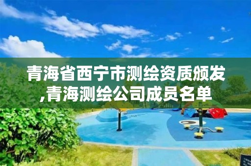 青海省西宁市测绘资质颁发,青海测绘公司成员名单