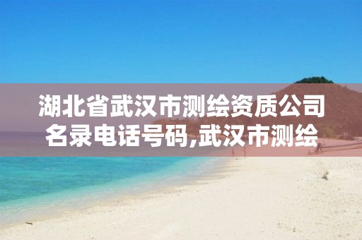 湖北省武汉市测绘资质公司名录电话号码,武汉市测绘勘察设计甲级资质公司