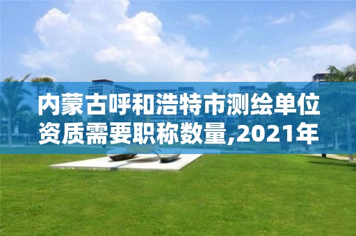 内蒙古呼和浩特市测绘单位资质需要职称数量,2021年测绘资质人员要求。