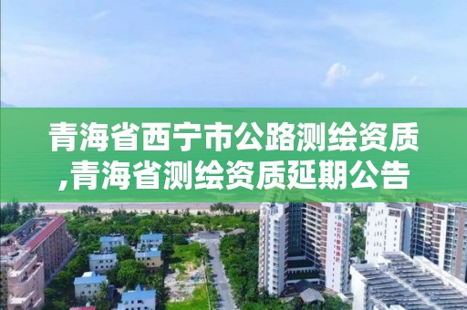 青海省西宁市公路测绘资质,青海省测绘资质延期公告