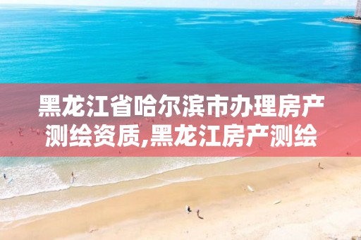 黑龙江省哈尔滨市办理房产测绘资质,黑龙江房产测绘收费标准依据