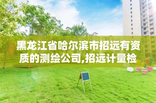 黑龙江省哈尔滨市招远有资质的测绘公司,招远计量检测研究院。