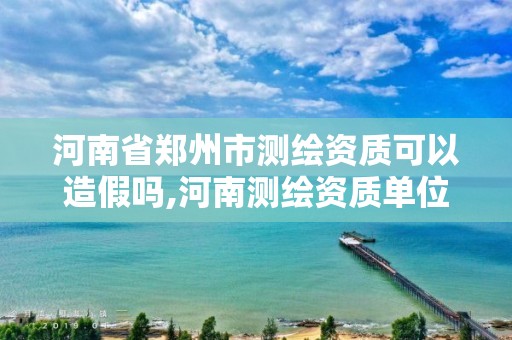 河南省郑州市测绘资质可以造假吗,河南测绘资质单位查询