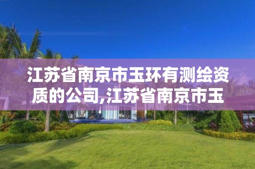 江苏省南京市玉环有测绘资质的公司,江苏省南京市玉环有测绘资质的公司有几家