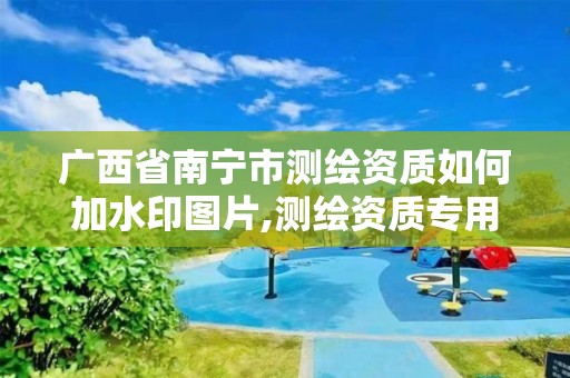 广西省南宁市测绘资质如何加水印图片,测绘资质专用章样式图